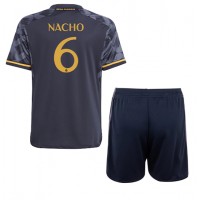 Real Madrid Nacho #6 Gostujuci Dres za djecu 2023-24 Kratak Rukav (+ Kratke hlače)
